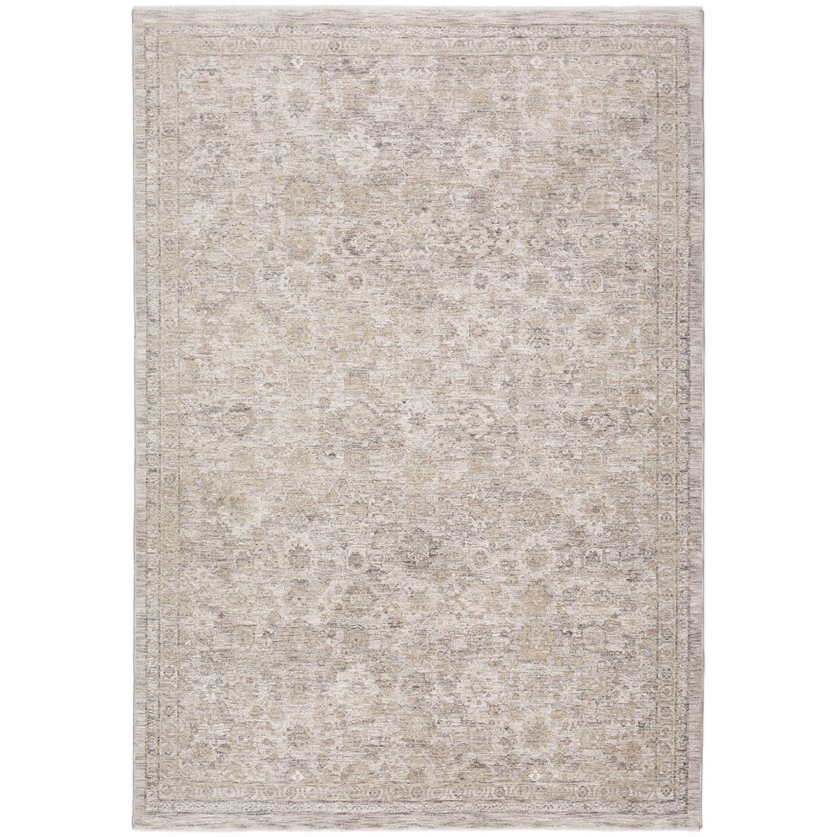 Dalyn Cyprus CY10 Machine Made Traditional Gray Rug