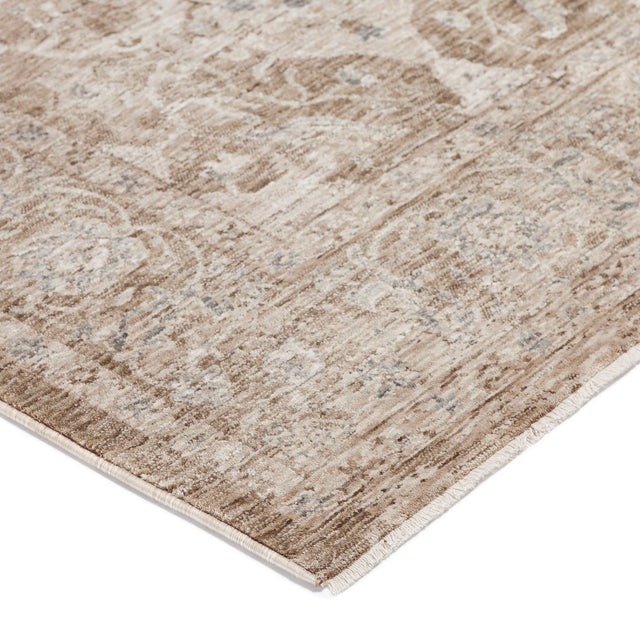 Dalyn Cyprus CY5 Machine Made Traditional Brown Rug