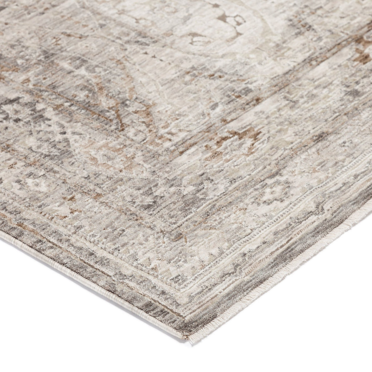 Dalyn Cyprus CY6 Machine Made Traditional Gray Rug