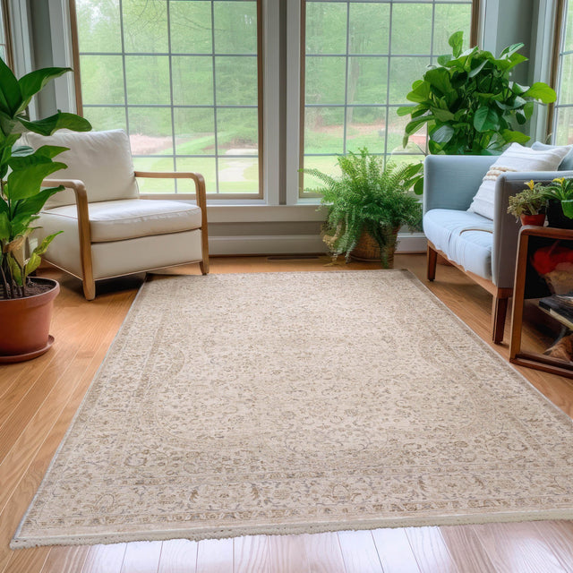 Dalyn Cyprus CY8 Machine Made Traditional Brown Rug