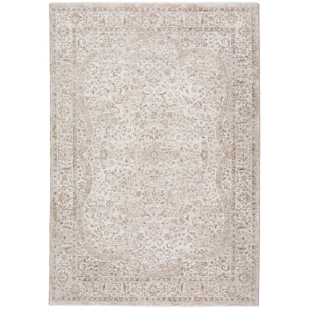Dalyn Cyprus CY8 Machine Made Traditional Brown Rug