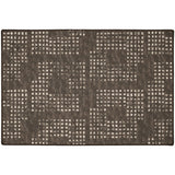 Dalyn Delano DA1 Chocolate Rug rectangular rug