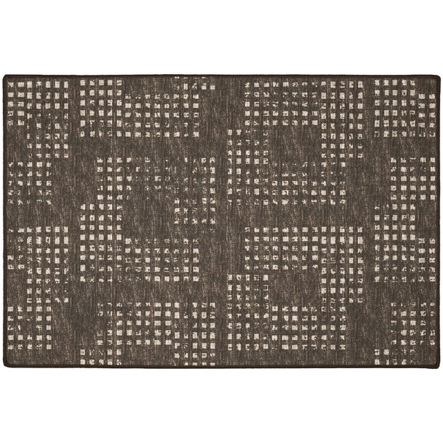 Dalyn Delano DA1 Chocolate Rug rectangular rug