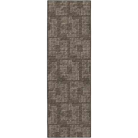 Dalyn Delano DA1 Chocolate Rug runner rug