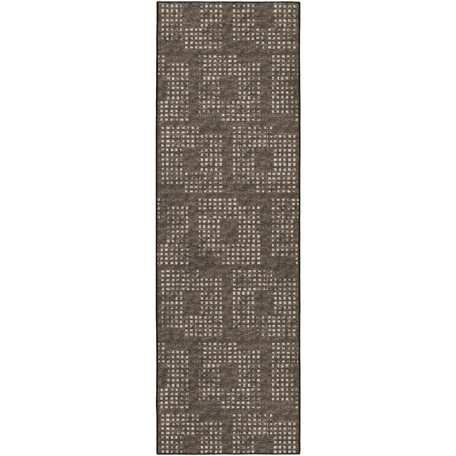 Dalyn Delano DA1 Chocolate Rug runner rug