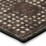 Dalyn Delano DA1 Chocolate Rug corner detail