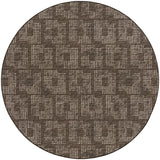 Dalyn Delano DA1 Chocolate Rug round rug