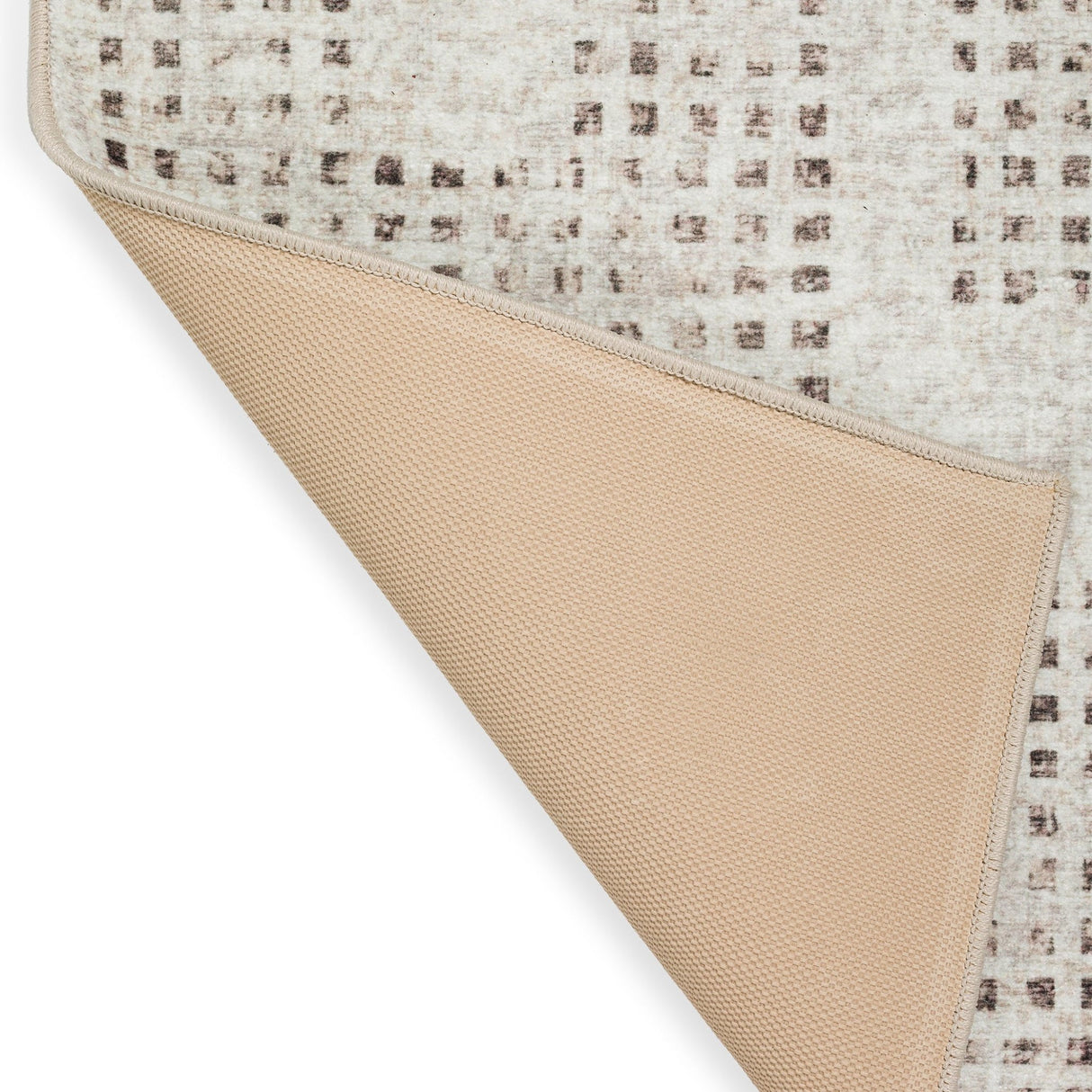 Dalyn Delano DA1 Ivory Rug backing detail