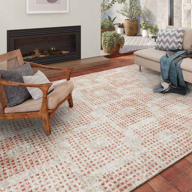 Dalyn Delano DA1 Linen Rug shown in a room