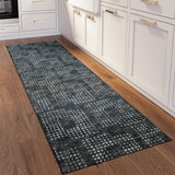 Dalyn Delano DA1 Midnight Rug shown in a room