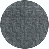 Dalyn Delano DA1 Midnight Rug round rug