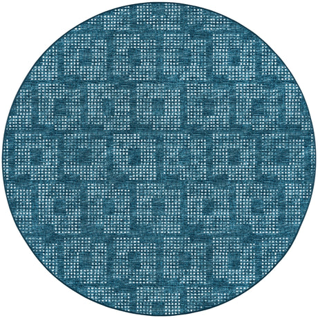 Dalyn Delano DA1 Navy Rug round rug