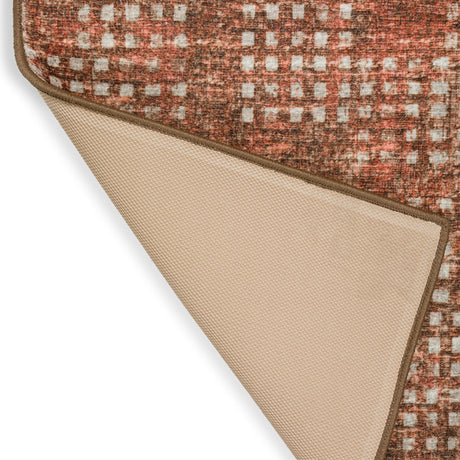Dalyn Delano DA1 Paprika Rug backing detail