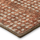 Dalyn Delano DA1 Paprika Rug corner detail