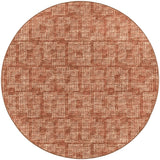 Dalyn Delano DA1 Paprika Rug round rug