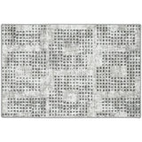 Dalyn Delano DA1 Pewter Rug rectangular rug