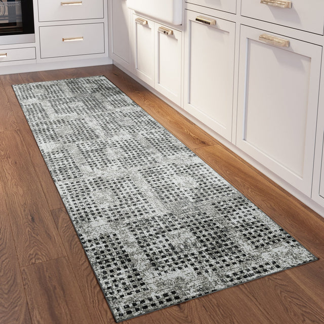 Dalyn Delano DA1 Pewter Rug shown in a room