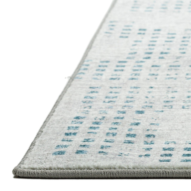 Dalyn Delano DA1 Tin Rug finished edge detail