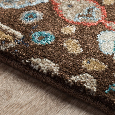 Dalyn Geneva Gv315 Chocolate Rug.