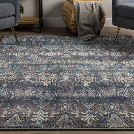 Dalyn Geneva Gv315 Pewter Rug.