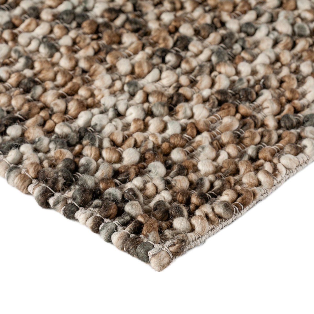 Dalyn Hanu HU1 Hand Loomed Transitional Brown Rug