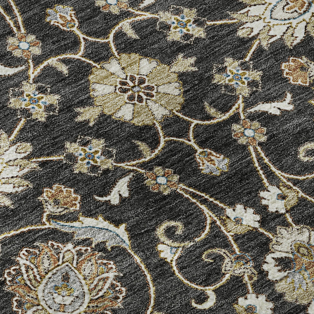 Dalyn Hatay HY1 Black Rug color swatch