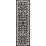 Dalyn Hatay HY1 Black Rug runner rug