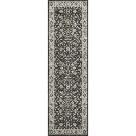 Dalyn Hatay HY1 Black Rug runner rug