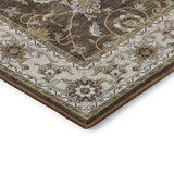 Dalyn Hatay HY1 Chocolate Rug corner detail