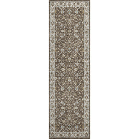 Dalyn Hatay HY1 Chocolate Rug runner rug
