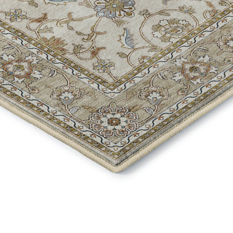Dalyn Hatay HY1 Ivory Rug corner detail