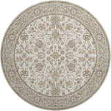 Dalyn Hatay HY1 Ivory Rug round rug