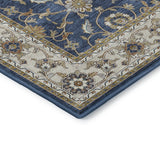 Dalyn Hatay HY1 Navy Rug corner detail
