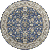 Dalyn Hatay HY1 Navy Rug round rug