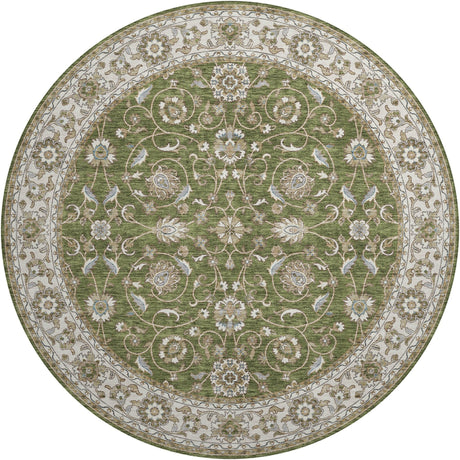 Dalyn Hatay HY1 Olive Rug round rug