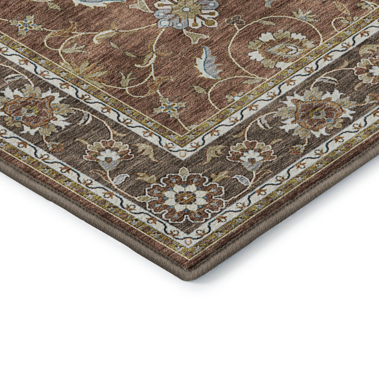 Dalyn Hatay HY1 Paprika Rug corner detail