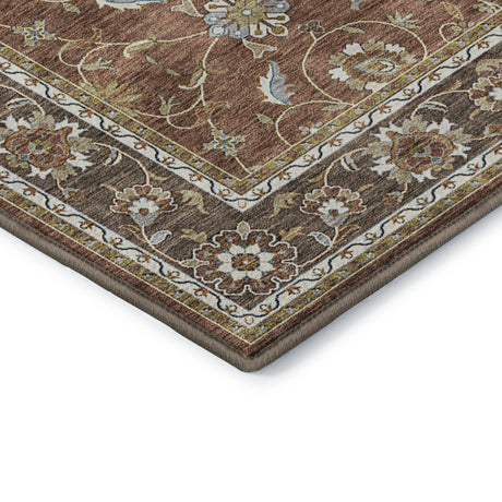 Dalyn Hatay HY1 Paprika Rug corner detail