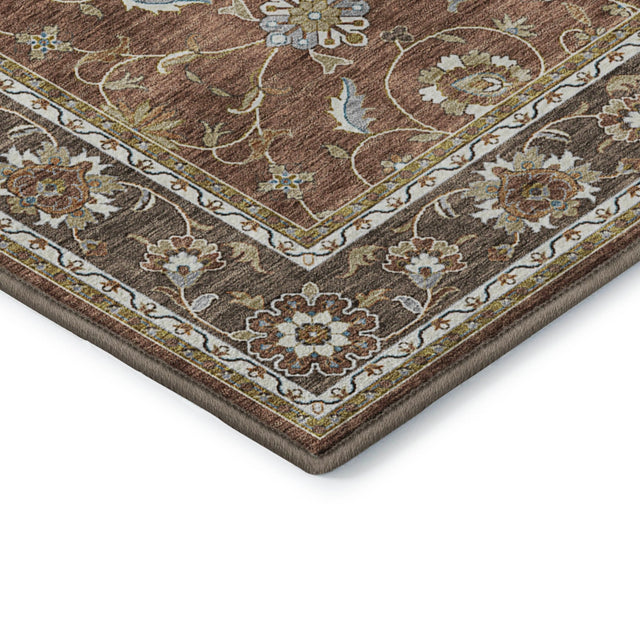 Dalyn Hatay HY1 Paprika Rug corner detail