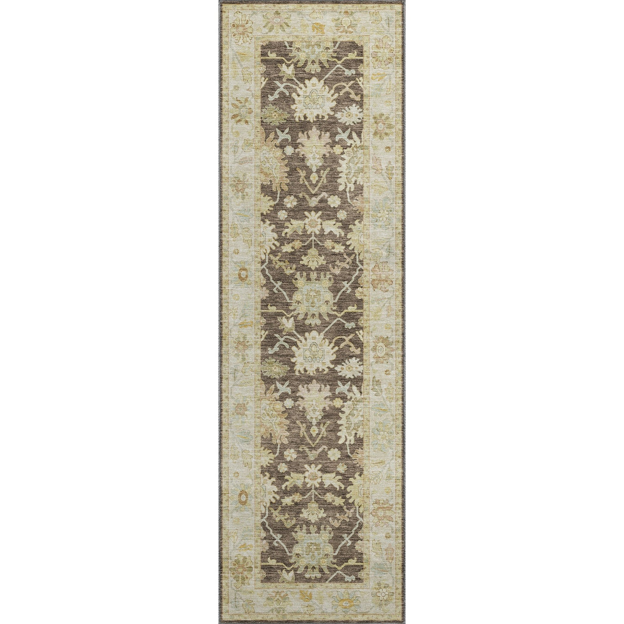 Dalyn Hatay HY2 Chocolate Rug runner rug