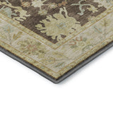 Dalyn Hatay HY2 Chocolate Rug corner detail