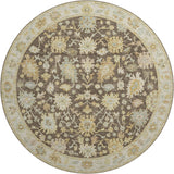 Dalyn Hatay HY2 Chocolate Rug round rug
