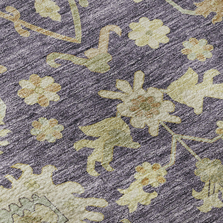 Dalyn Hatay HY2 Eggplant Rug color swatch