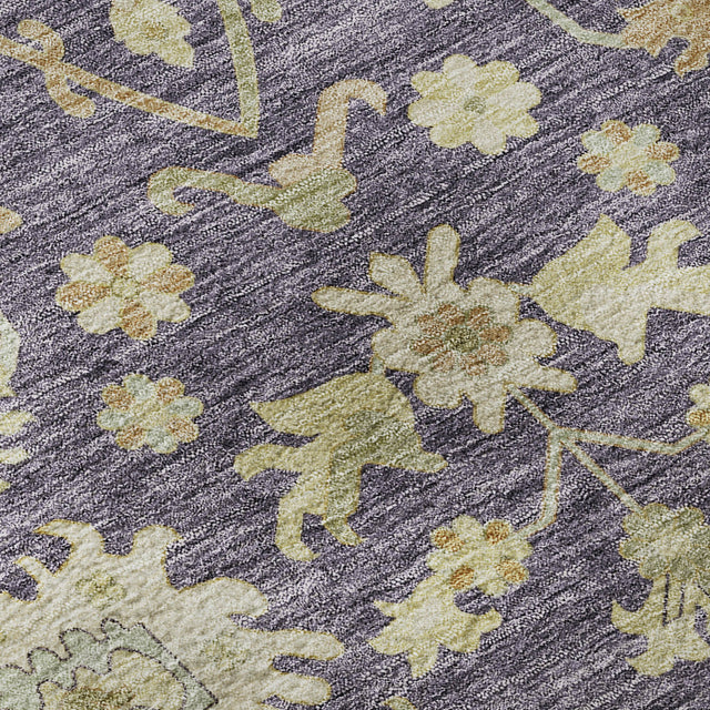 Dalyn Hatay HY2 Eggplant Rug color swatch