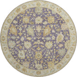 Dalyn Hatay HY2 Eggplant Rug round rug