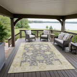 Dalyn Hatay HY2 Gray Rug outdoor lifestyle image
