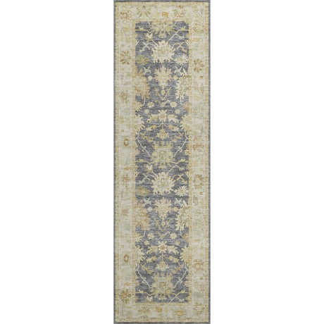 Dalyn Hatay HY2 Gray Rug runner rug