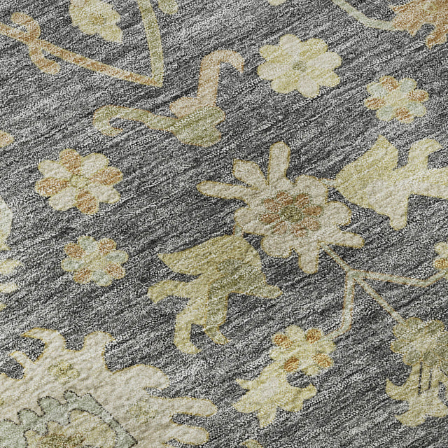 Dalyn Hatay HY2 Gray Rug color swatch