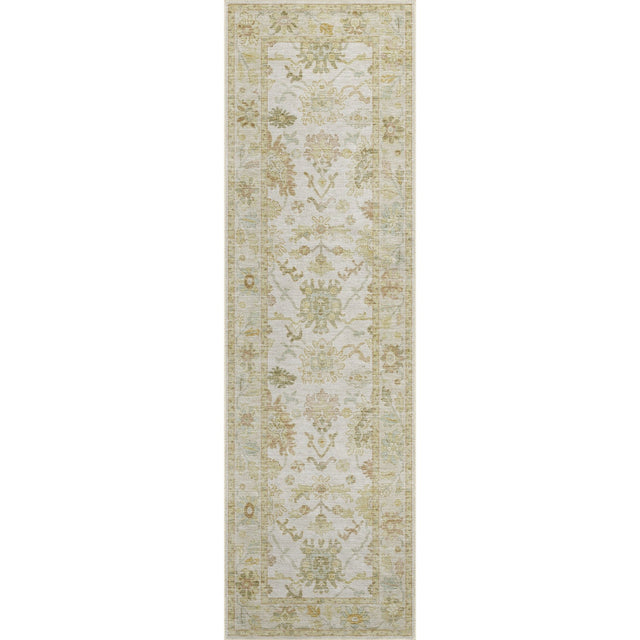 Dalyn Hatay HY2 Ivory Rug runner rug