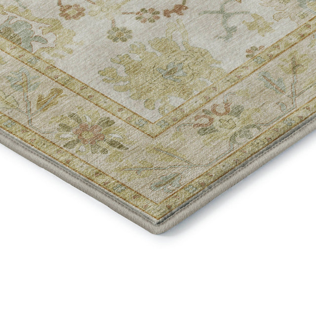 Dalyn Hatay HY2 Ivory Rug corner detail