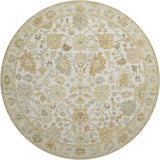 Dalyn Hatay HY2 Ivory Rug round rug